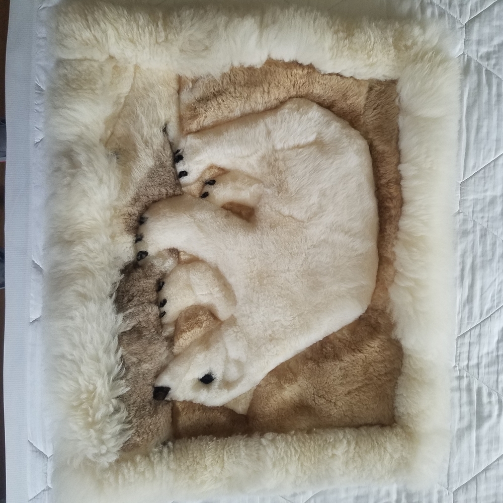 100% Alpaca Hand Made Wall Hanging